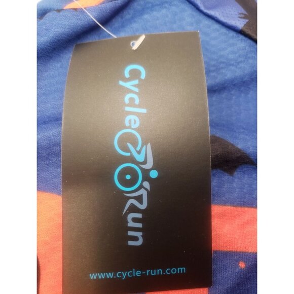 Cycle-Run Men's Short Sleeve Cycling Jersey Ride or Die Purple Size 2XL - Picture 7 of 8